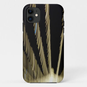 ゴールドのクリスマスイルミネーション iPhone 11 ケース
