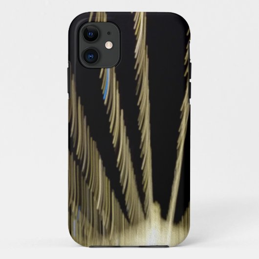 ゴールドのクリスマスイルミネーション Case-Mate iPhoneケース (裏面)