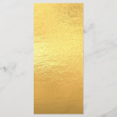 ゴールドのクリスマスパーティー夕食メニュー メニュー (裏面)