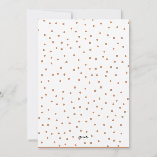 ゴールドのクリスマスリース フォトコラージュ シーズンカード (裏面)