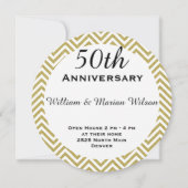 ゴールドのジグザグ枠が円の周りを囲む (正面)