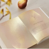 ゴールドのテクスチャが美しいエレガントな結婚式の招待状 招待状