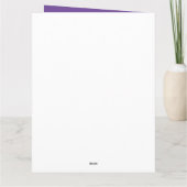 ゴールドのトンボ カード (裏面)