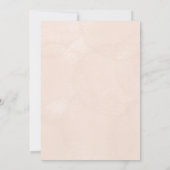 ゴールドのハートのエンゲージメントパーティー招待状 招待状 (裏面)