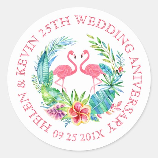 ゴールドの偽金属調のカスタムテキスト クラシック ラウンド sti ラウンドシール (正面)