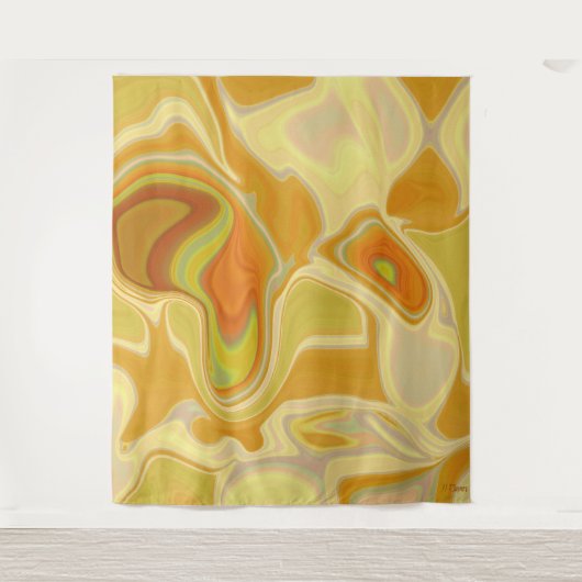 ゴールドの夢景 タペストリー (正面)