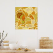 ゴールドの夢景 ポスター (キッチン)