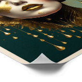 ゴールドの女の子 ポスター (角)