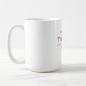 ゴールドの家族ビジネス詳細購入ありがとうございます コーヒーマグカップ (左)