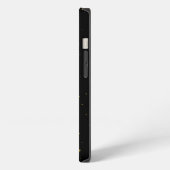 ゴールドの斑点 iPhoneケース (左側面)