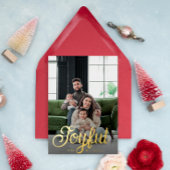 ゴールドの楽しいスクリプト 箔シーズンカード