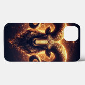 ゴールドの牡羊座シンボル Case-Mate iPhoneケース (裏面 (横))