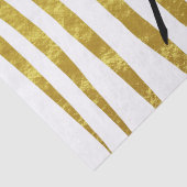 ゴールドの箔押しパームリーフトロピカルモノグラムイニシャル 薄葉紙 (詳細)