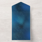 ゴールドの蝶 オールインワン招待状 (内側)