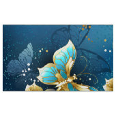 ゴールドの蝶 ファブリック (ファットクォーター)