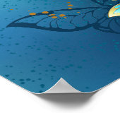 ゴールドの蝶 ポスター (角)