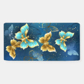 ゴールドの蝶 横断幕 (横)