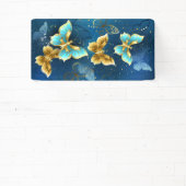 ゴールドの蝶 横断幕 (インサイチュ)