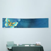 ゴールドの蝶 横断幕 (トレードショー)