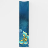 ゴールドの蝶 横断幕 (縦)