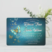 ゴールドの蝶 現代のボヘミア 招待状 (スタンド正面)