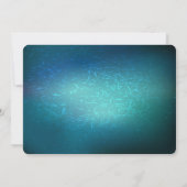 ゴールドの蝶 現代のボヘミア 招待状 (裏面)