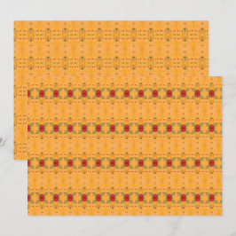 ゴールドの裏表使えるデュベットカバー 招待状