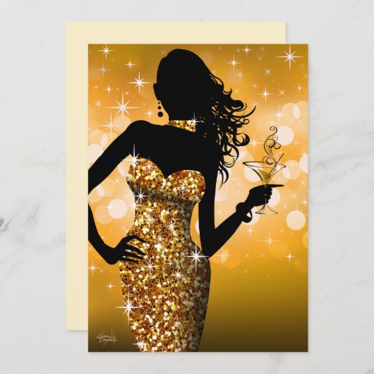 ゴールドの輝きを添えて | ゴールド (正面/裏面)