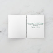 ゴールドの雪の結晶 シーズンカード (内部)