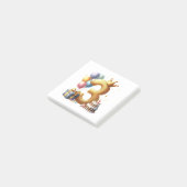ゴールドの3歳の誕生日 ポストイット (アングル)