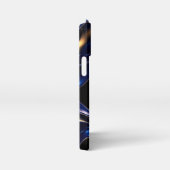ゴールドアップル ラグゼ✨メタリックリボン 高級感 iPhoneケース (右側面)