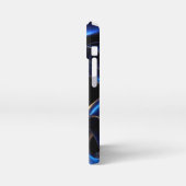 ゴールドアップル ラグゼ✨メタリックリボン 高級感 iPhoneケース (左側面)