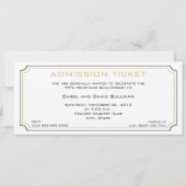 ゴールドアニバーサリー招待状 招待状 (正面)