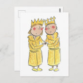 ゴールドアニバーサリー ポストカード (正面/裏面)