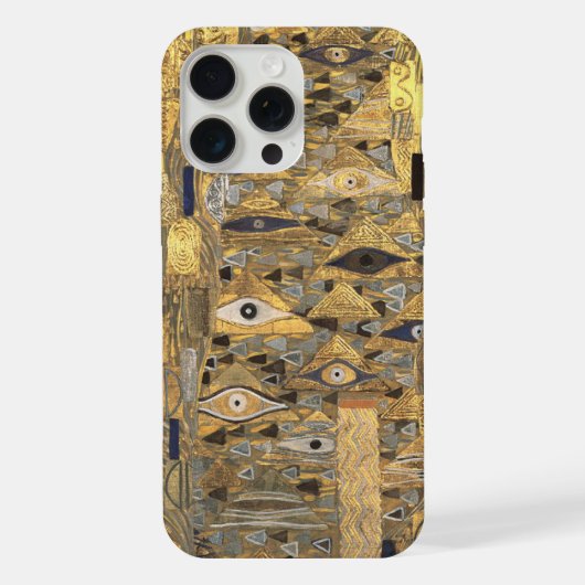 ゴールドアブストラクト iPhoneケース (裏面)