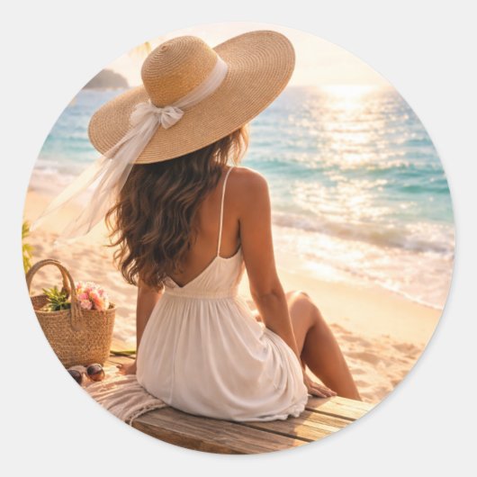 ゴールドアワーの至福 ラウンドシール (正面)