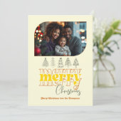 ゴールドアワー モダン レトロ ドゥードル クリスマス フォト (スタンド正面)