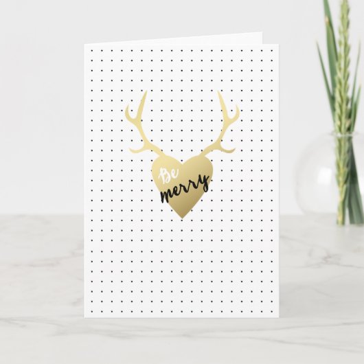 ゴールドアントラー | ホリデーグリーティングカード シーズンカード (正面)