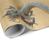 ゴールドイースタン中国の龍の年 ラッピングペーパー (ロールコーナー)