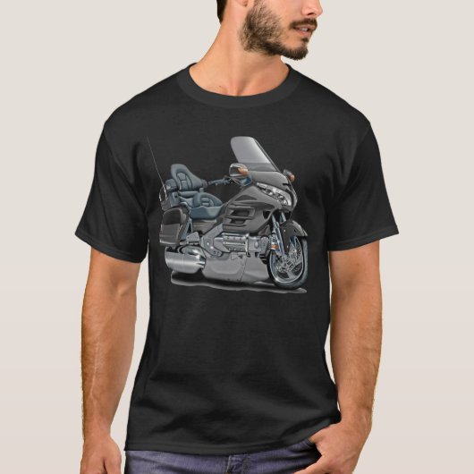 ゴールドウィンググレーバイクブラップ Tシャツ (正面)