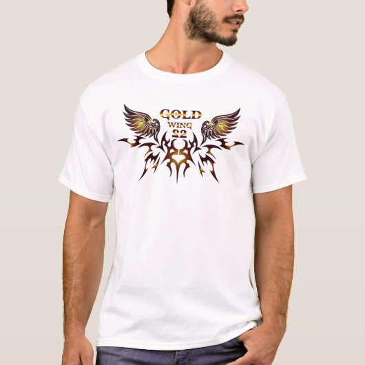 ゴールドウィング-2 メンズシャツ Tシャツ (正面)