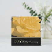 ゴールドウェディング招待状 招待状 (スタンド正面)