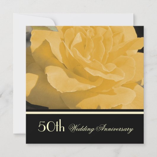 ゴールドウェディング招待状 招待状 (正面)