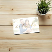 ゴールドエフェクトスクリプト、写真の結婚式の詳細 エンクロージャーカード