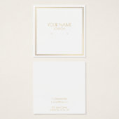 ゴールドエフェクトボーダーイヤリングホルダー (正面&裏面)