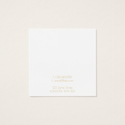 ゴールドエフェクトボーダーイヤリングホルダー (裏面)