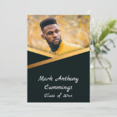 ゴールドエレガンス写真卒業クラス2 招待状 (スタンド正面)