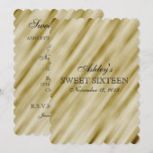 ゴールドエレガンス 招待状 (正面/裏面)