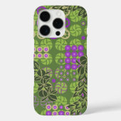 ゴールドエンゲートパークヴィンテージサイケデリックフローラ Case-Mate iPhoneケース (裏面)