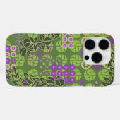 ゴールドエンゲートパークヴィンテージサイケデリックフローラ Case-Mate iPhoneケース (裏面 (横))